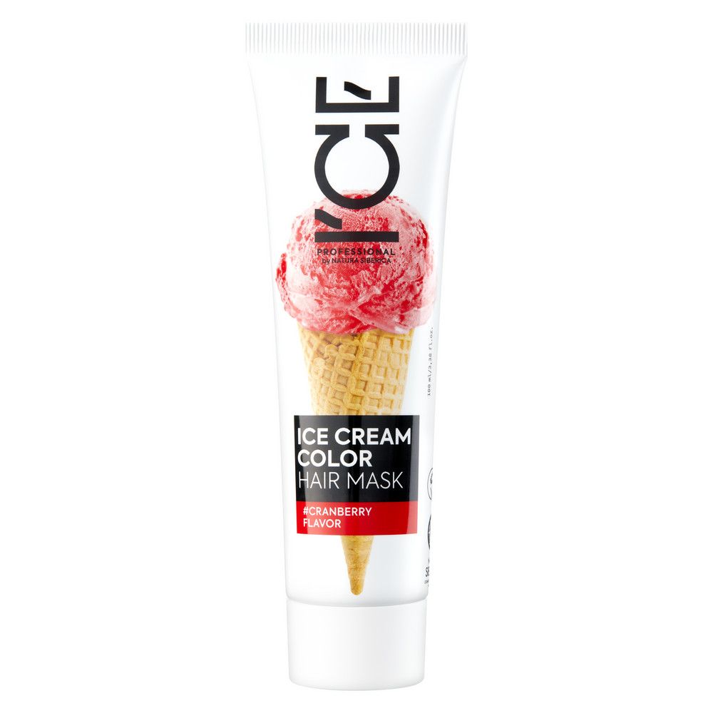 Тонирующая маска для волос ICE CREAM COLOR Cranberry, 100 мл х 4шт.