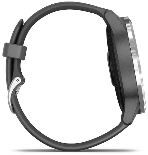 Умные часы Garmin Vivoactive 4 Wi-Fi NFC (Серебристый)