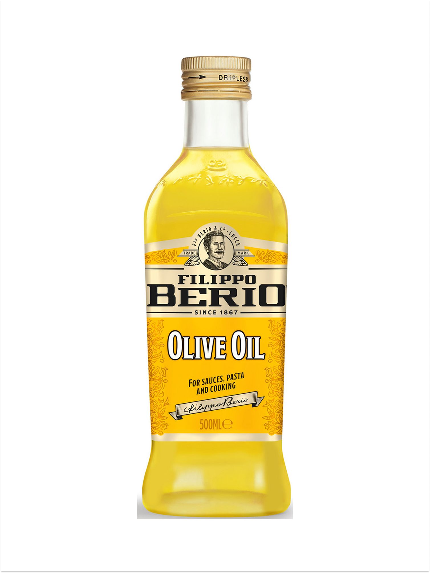 Оливковое масло Filippo Berio Pure, рафинированное универсальное, 500 мл х 12 шт.