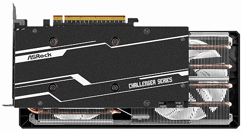 Видеокарта ASRock 16384Mb Intel Arc A770 Challenger SE 16GB OC (A770 CL SE 16GO) 3xDP, 1xHDMI, Ret (Чёрный)