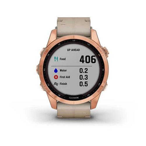 Умные часы Garmin Fenix 7S (Розовое золото)
