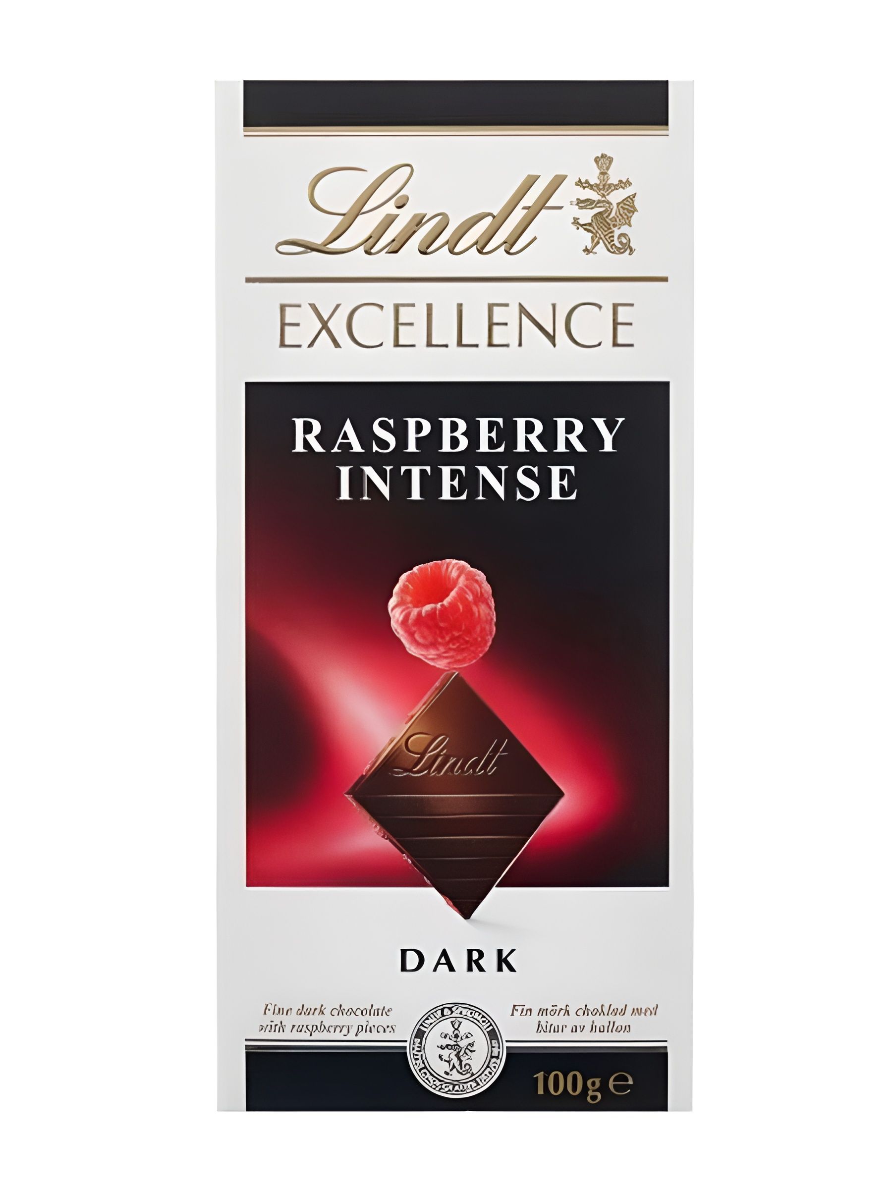 Шоколад темный Lindt Excellence Raspberry Intense (100 гр)