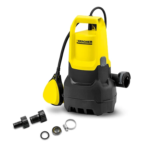 Дренажный насос KARCHER SP 1 Dirt Connector Set (1.645-534.0) (Жёлтый)