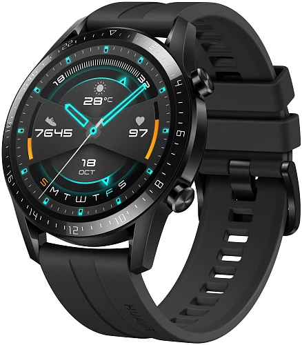 Умные часы Huawei Watch GT 2 Sport 46мм (Чёрный)