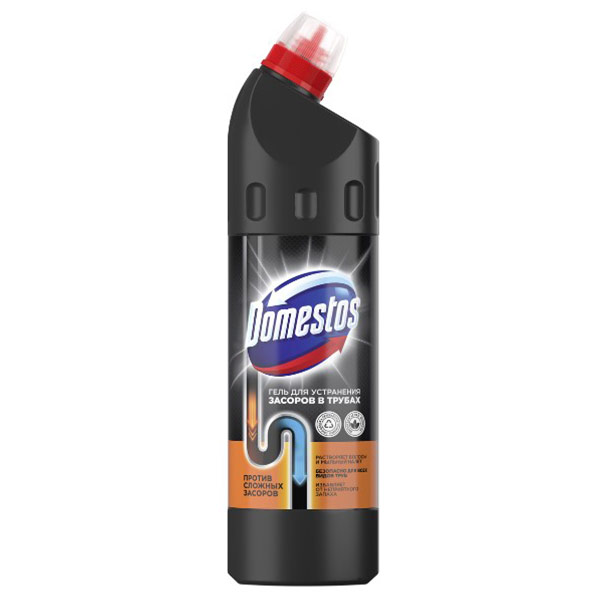 Средство Domestos для устранения засоров в трубах 750 мл