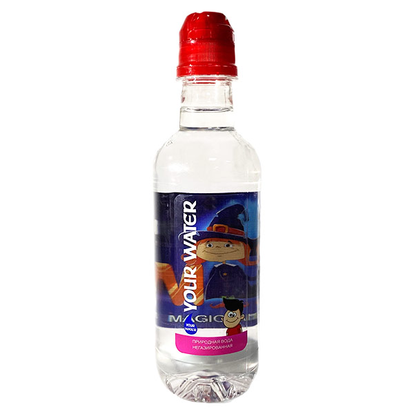 Вода Darida Your Water 0.33 литра, спорт, без газа, пэт, 24 шт. в уп.