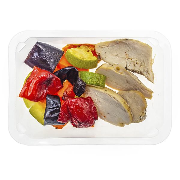 Филе цыпленка 4 Вкуса на пару с овощами замороженное 250 гр