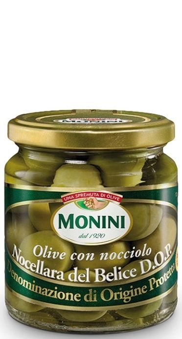 Оливки с косточкой D.O.P. "Monini"