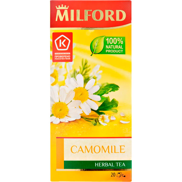 Чайный напиток Milford ромашка 20 пак