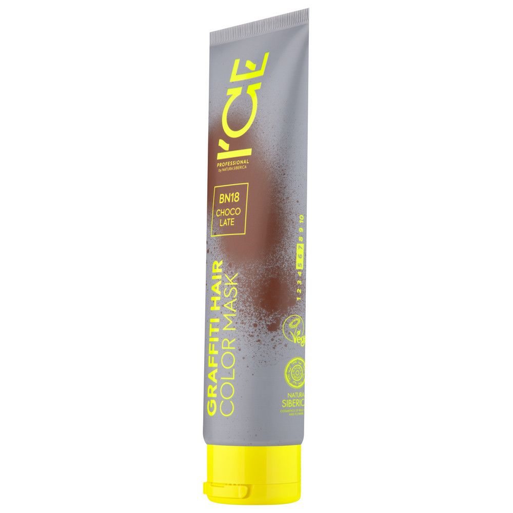 Тонирующая маска для волос ICE by Natura Siberica COLOR MASK Choco Late, 140 мл х 10шт.