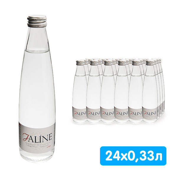 Вода Jaline 0.33 литра, без газа, стекло, 24 шт. в уп.
