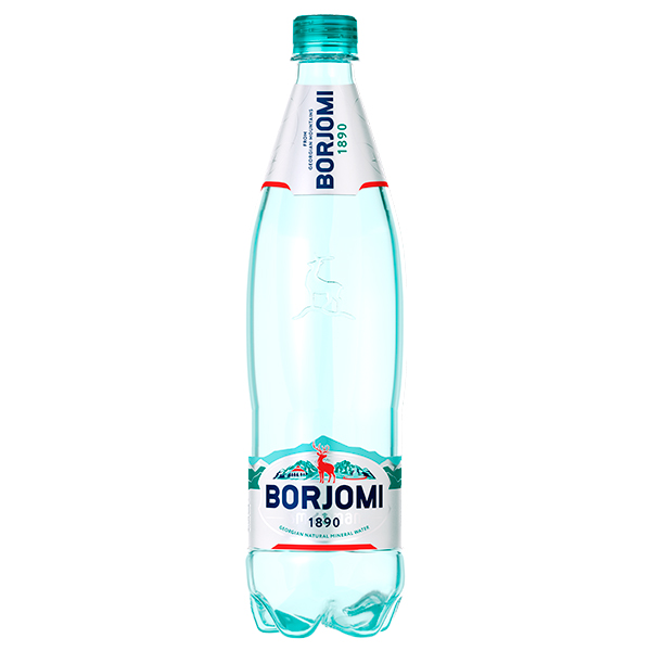 Вода Боржоми 0.75 литра, газ, пэт, 6 шт. в уп.