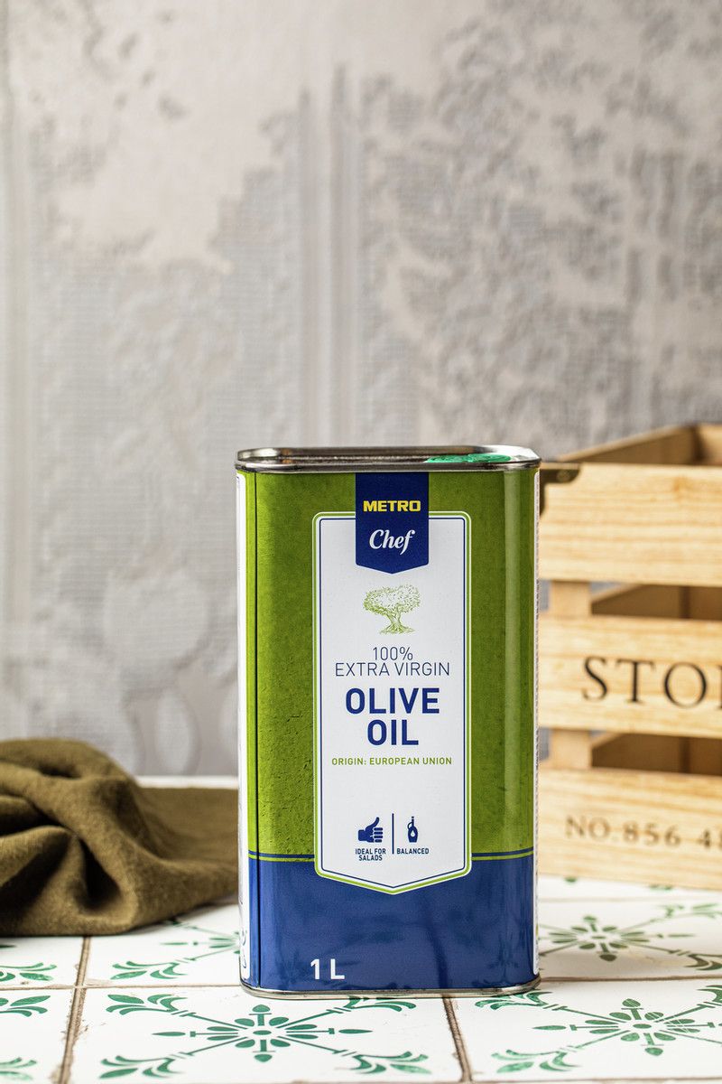 Масло оливковое METRO Chef Extra Virgin нерафинированное, 1л