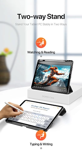 Чехол-книжка Gurdini Dux Ducis Domo Series для iPad Pro 11 (2024) (Розовый)