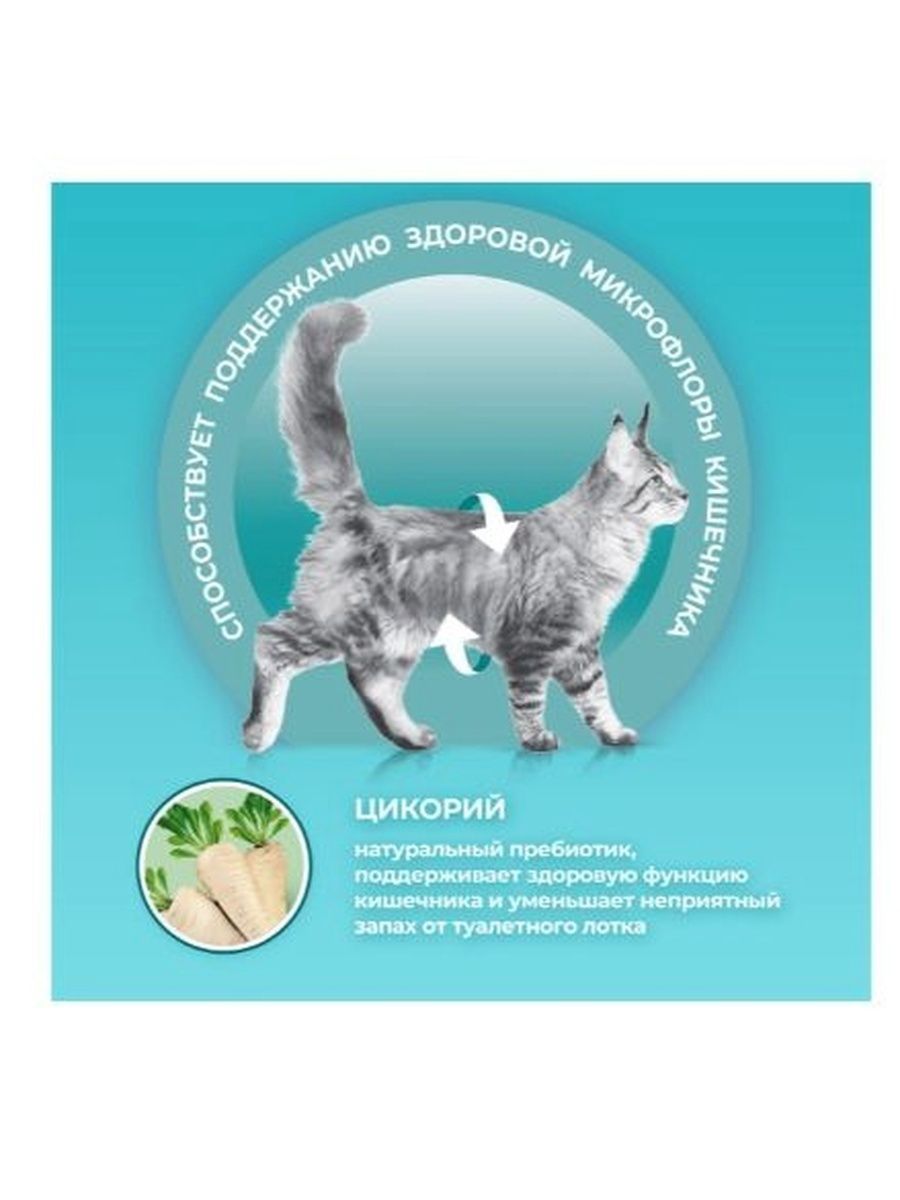 Корм сухой Purina One для взрослых кошек с чувствительным пищеварением с индейкой и рисом, 1.5 кг