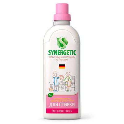 Гель Synergetic для стирки 1 литр