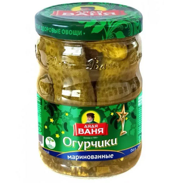 Огурчики маринованные Дядя Ваня 950 гр