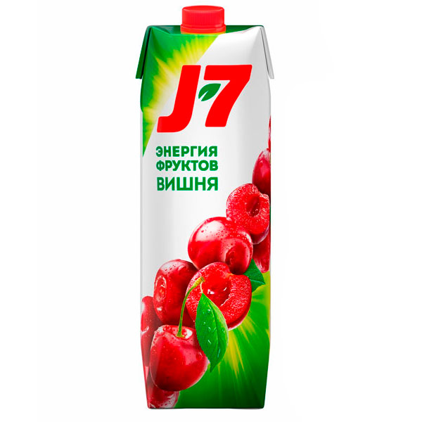 Вишневый сок J7 / Джей Севен 0.97 литра