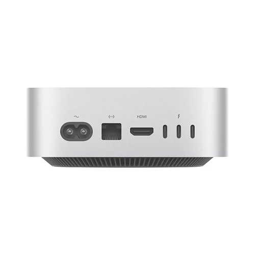 Настольный компьютер Apple Mac mini 2024 (M4 10-Core, GPU 10-Core, 16GB, 512GB) (Серебристый, 16 ГБ, 512 ГБ, MU9E3)