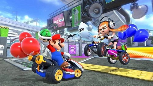Игра Mario Kart 8 Deluxe Edition (Nintendo Switch, Nintendo Switch)