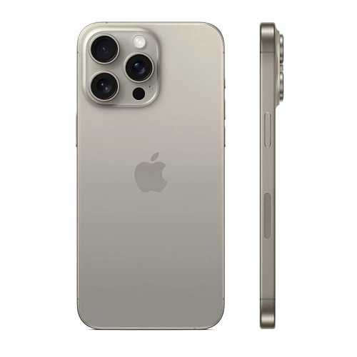 Смартфон Apple iPhone 15 Pro Max 512GB eSim (Титановый бежевый, 8 ГБ, 512 ГБ)