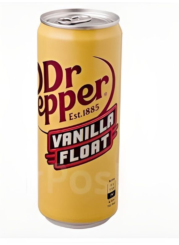 Газированный напиток Dr.Pepper Vanilla Float, 24 шт х 0,33 л