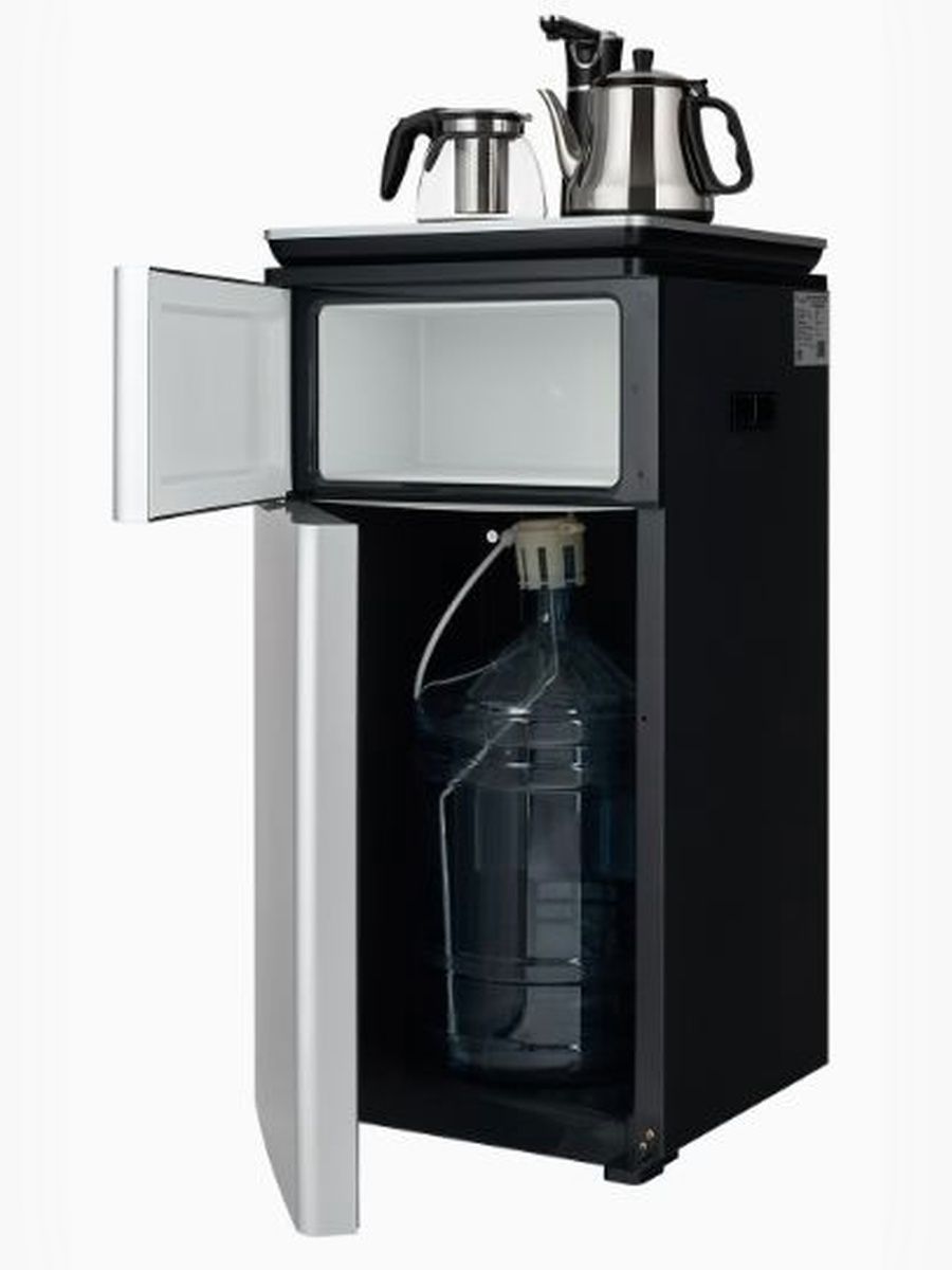 Кулер с чайным столиком Тиабар LD-AEL-49a silver