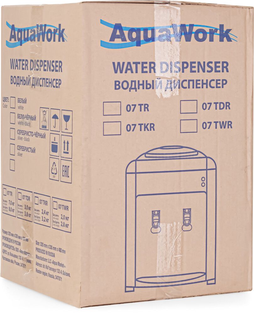 Кулер для воды Aqua Work 0.7-TKR белый