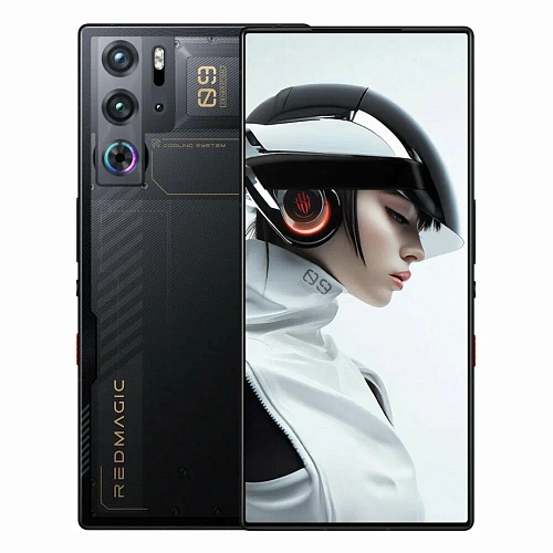 Смартфон Nubia RedMagic 9 Pro 16/512GB Global (16 ГБ, 512 ГБ, Прозрачный черный, Global)
