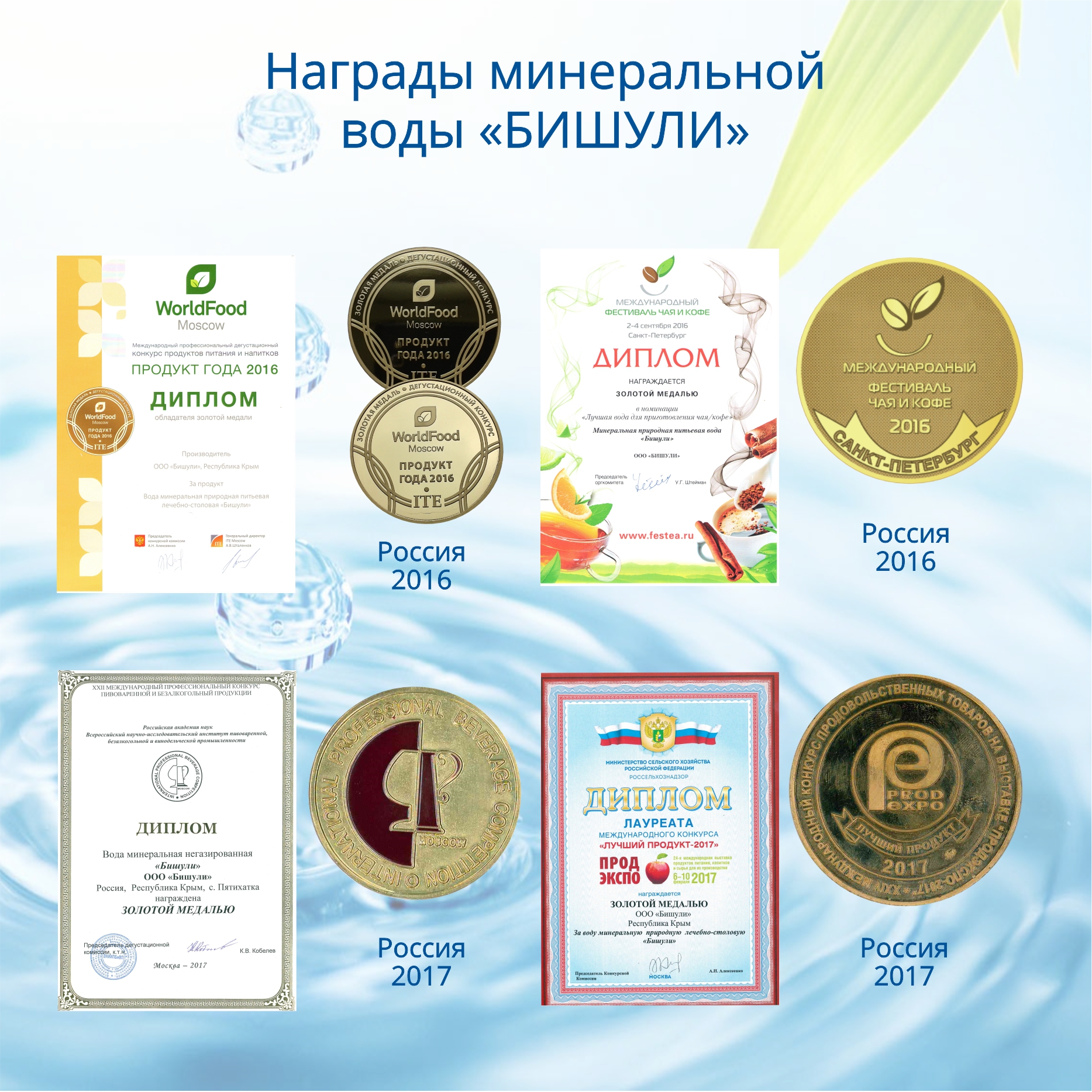 Вода минеральная лечебно-столовая Бишули 0.5 литра, без газа, пэт, 12 шт. в уп.