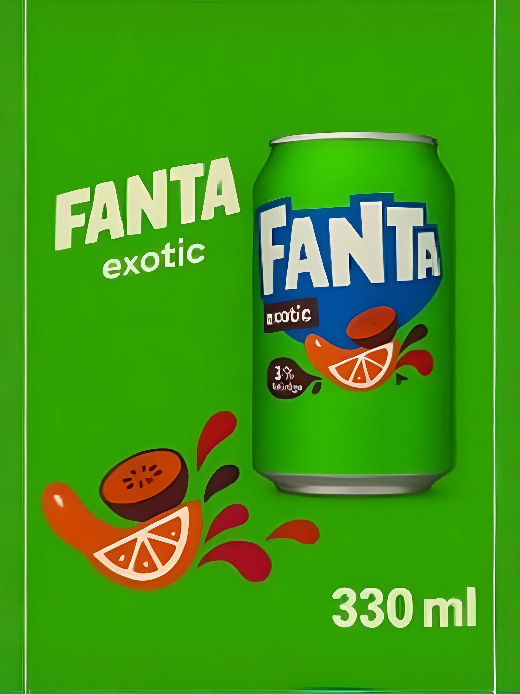 Газированный напиток Fanta EXOTIC жб, 0,33 л (24 шт в упаковке)