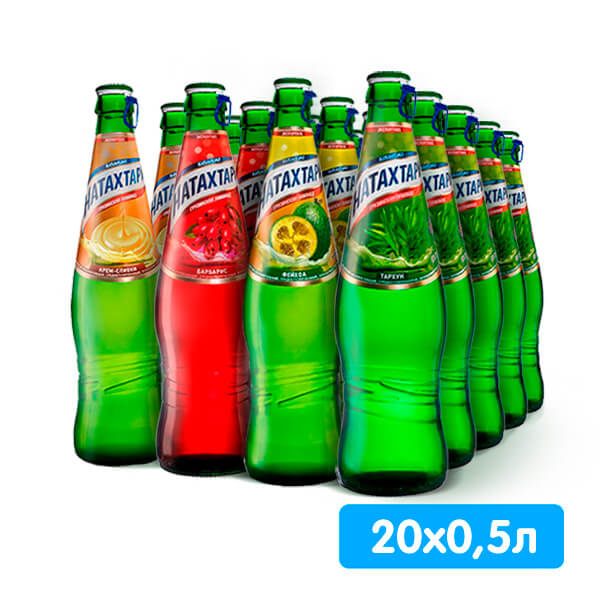 Микс «Натахтари» 0.5 литра, газ, стекло, 20 шт. в уп.