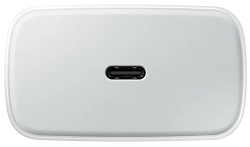 Сетевое зарядное устройство Samsung Travel Adapter 25W с кабелем (Белый)