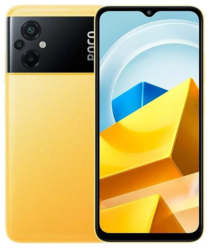 Смартфон Xiaomi POCO M5 4/64GB Global (Жёлтый, 64 ГБ, 4 ГБ, Global)