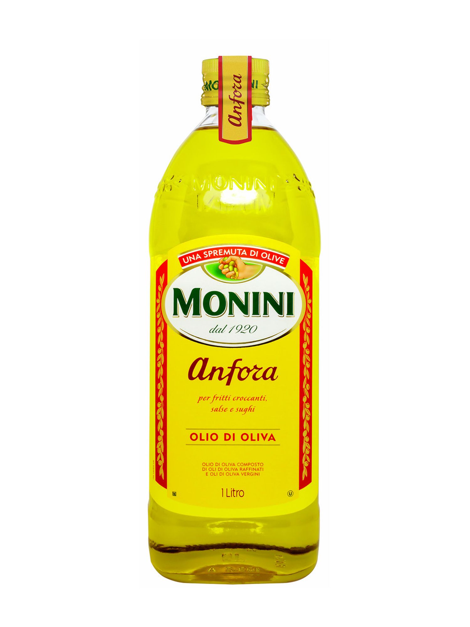 Масло оливковое Monini Anfora, 1000мл х 6шт.