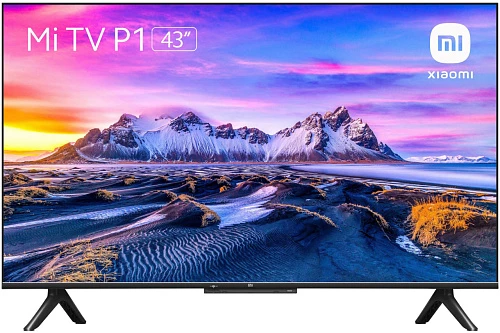 Телевизор Xiaomi Mi TV P1 43 2022 LED, HDR Global (Чёрный, 43, Global)