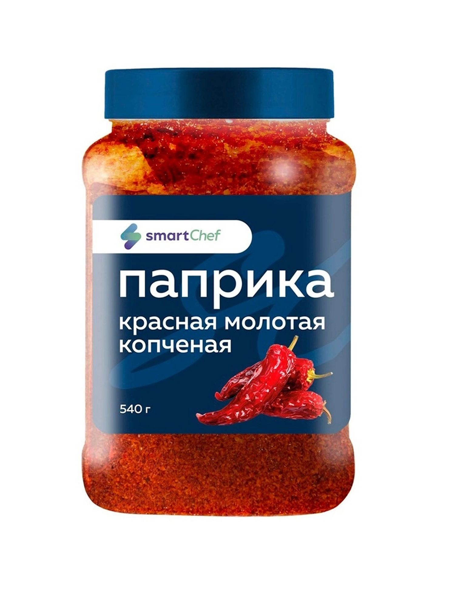 Паприка Красная Smart Chef Молотая Копченая 540г х 6шт.