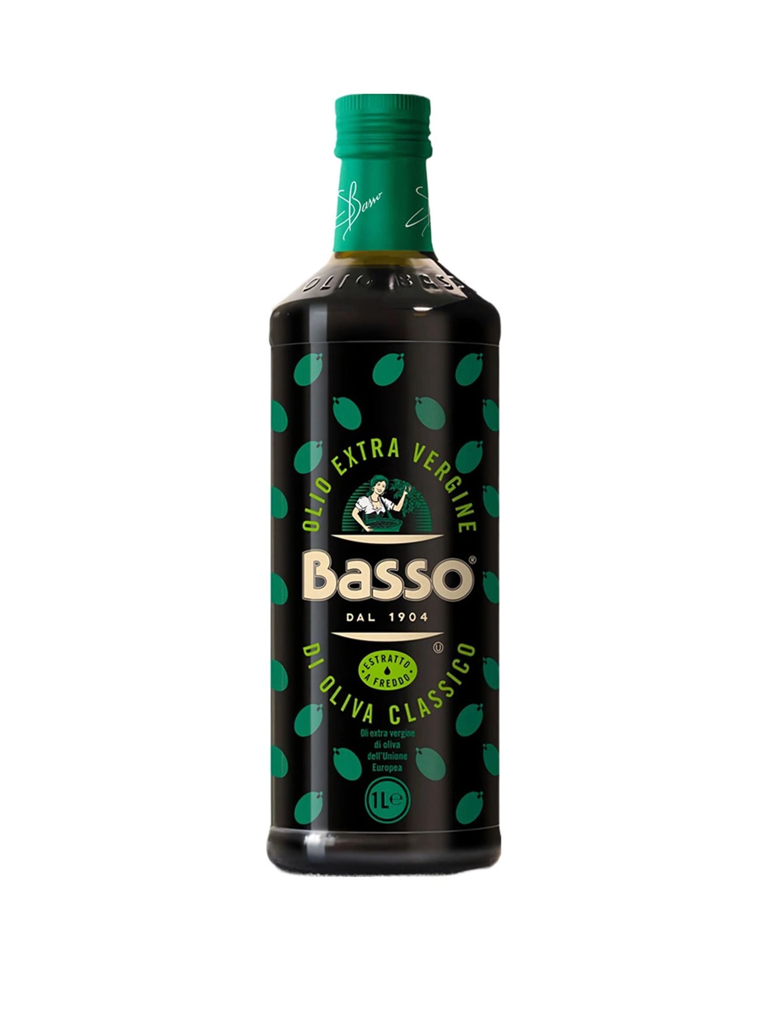 Масло Оливковое Basso Extra Virgin Нерафинированное 1л х 4шт.