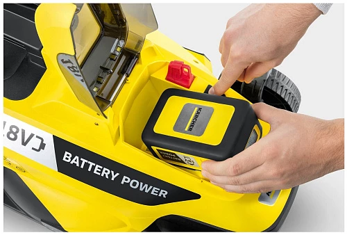 Газонокосилка KARCHER LMO 18-33 Battery Set (1.444-401.0) (Чёрно-Жёлтый)