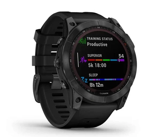 Умные часы Garmin Fenix 7X Solar Wi-Fi (Чёрный)
