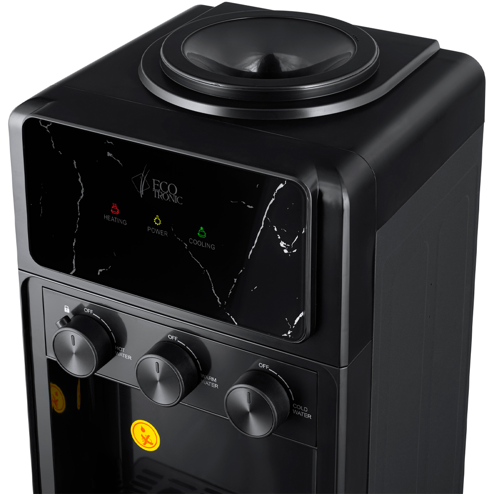 Кулер Ecotronic K25-LCE black Marble