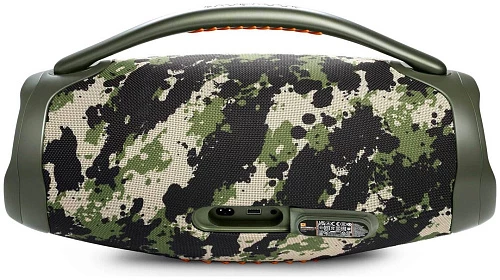 Портативная акустика JBL Boombox3 (Зелёный камуфляж)
