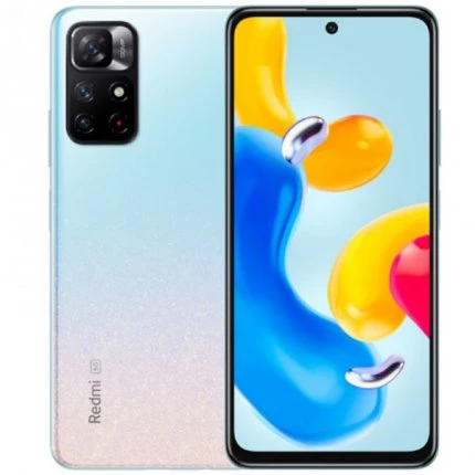 Смартфон Xiaomi Redmi Note 11S 5G 4/64GB Global (Голубой, 4 ГБ, 64 ГБ, Global)