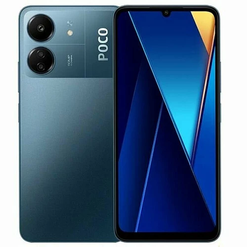 Смартфон Xiaomi POCO C65 6/128GB (RU/A) (Синий, 128 ГБ, 6 ГБ, RU)