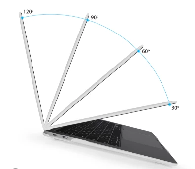 Чехол накладка Gurdini для Macbook Air 13.6 2022 (Белый)