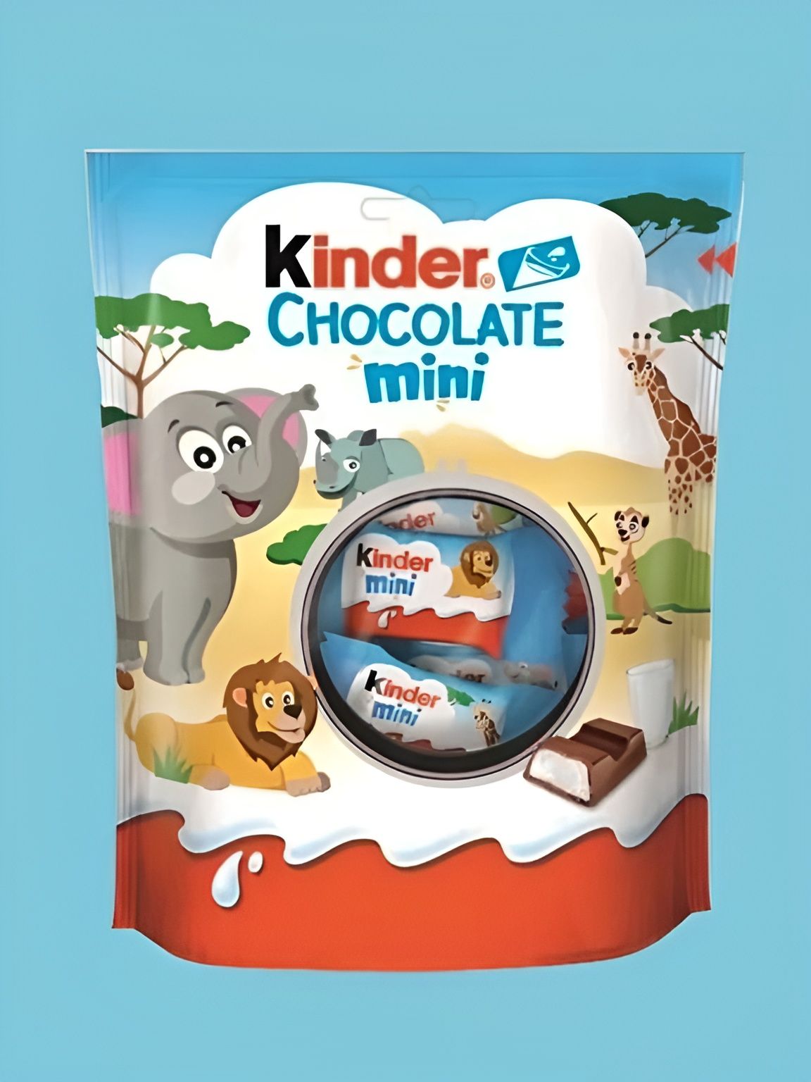 Шоколад Kinder Сhoсolate Mini 120гр.