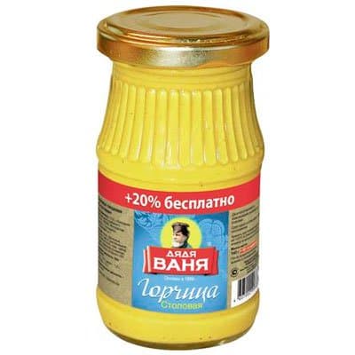 Горчица столовая Дядя Ваня 140 гр