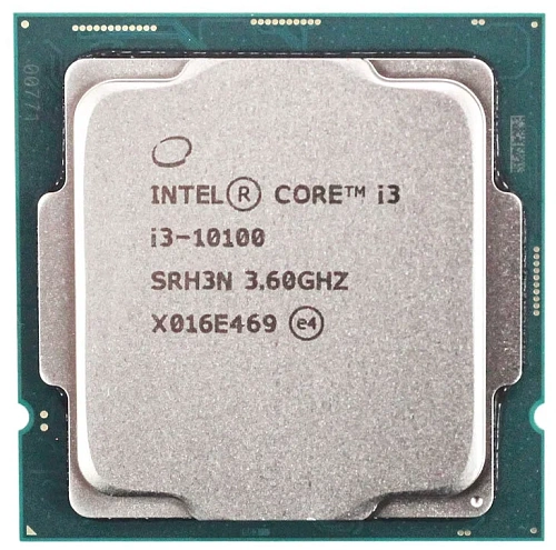 Процессор Intel Core i3-10100 LGA1200 OEM (Серебристый)