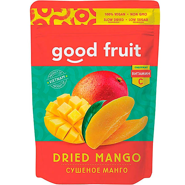 Манго сушеное Good Fruit 100 гр