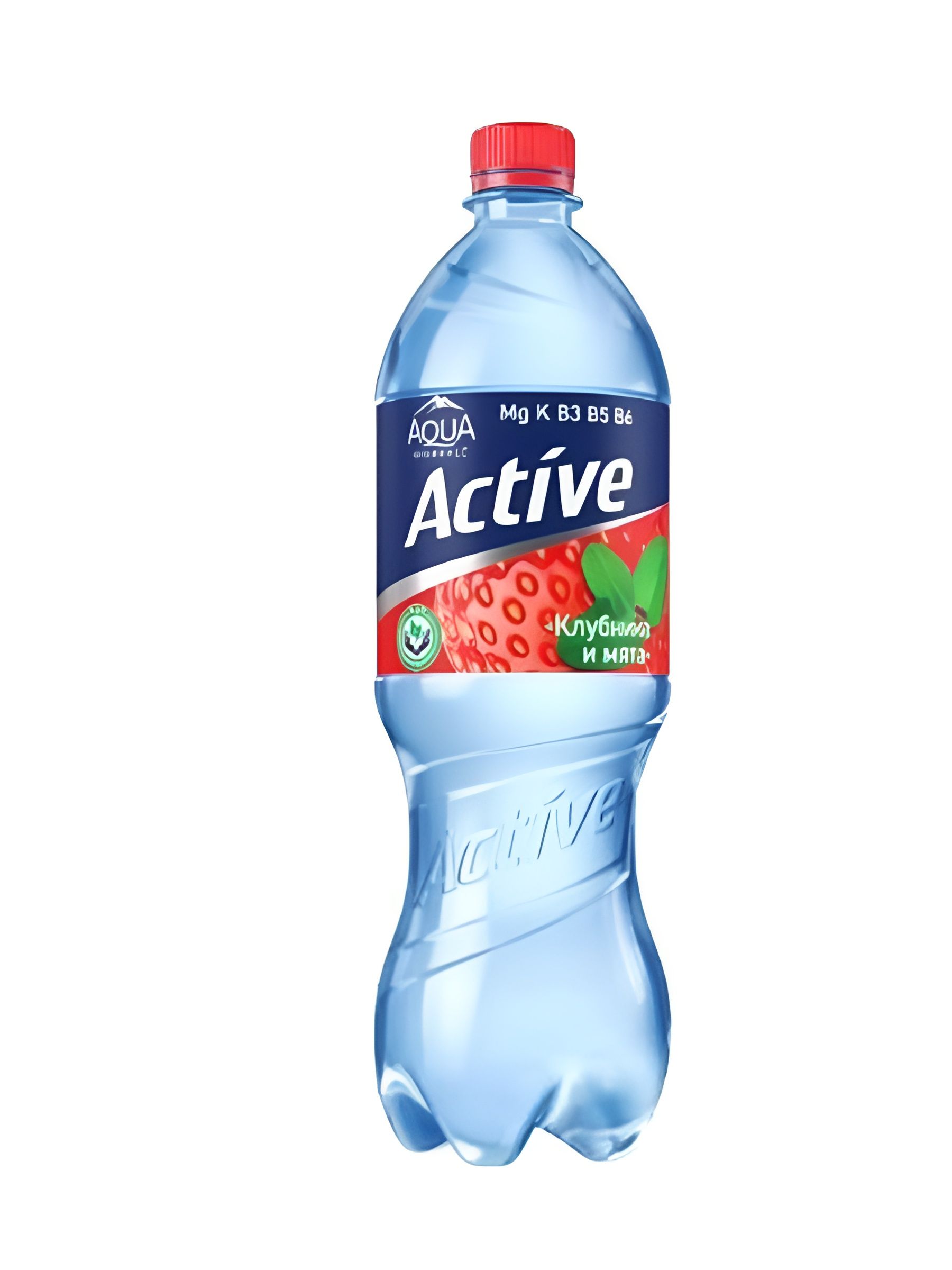 Аква Минерале (Aqua Minerale) питьевая негазированная, клубника и мята, 1л x 12 шт